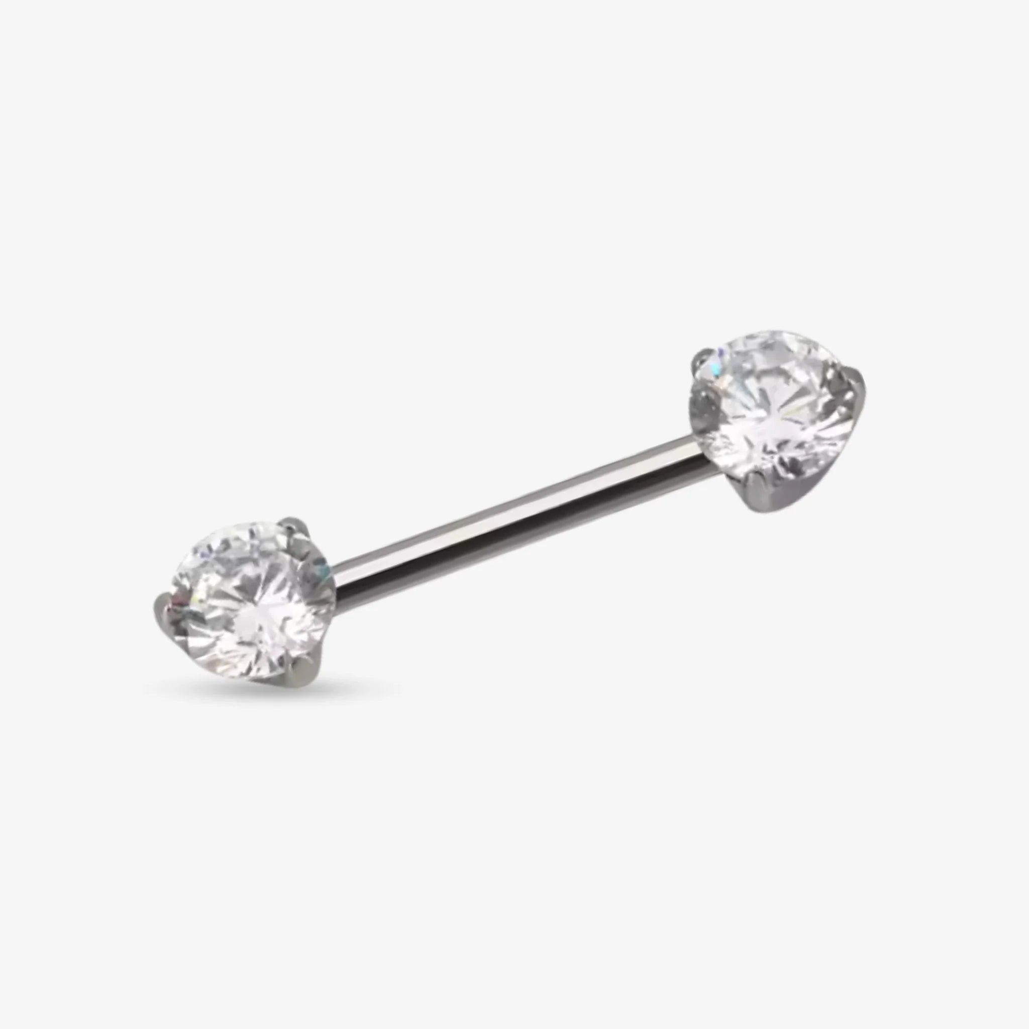 Twin - Barbell Droit Minimal